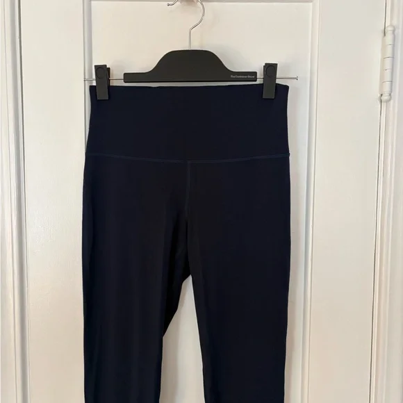 Lululemon Align High Rise Mini Flare Navy Leggings - Long 32” - Picture 3 of 7